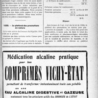 4038 - Page LI-3517 - Correspondance. Assurances sociales. Honoraires du troisième médecin membre de la Commission technique / Le plafond des prestations en nature