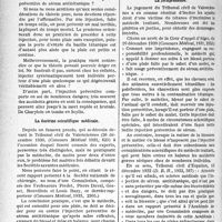 4085 - Page 3560 - Partie professionnelle. Chronique juridique du sou médical. Les injections préventives de sérum antitétanique