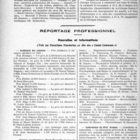 4097 - Page 3572 - Bulletin d'inscription. Faculté de médecine de Paris. Enseignement et actes de la Faculté / Reportage professionnel. Nouvelles et Informations. Académie des sciences / Hôpital psychiatrique Henri-Rousselle / Laboratoire du Prof. Jousset