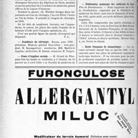 4119 - Page 3590-VIII - Dernières nouvelles. Nécrologie [Charles Levassort, Charles Walther] / Académie de chirurgie / Cours d’hygiène sociale / Institut d’hygiène industrielle et de médecine du travail / Fédération nationale des médecins du front / Ecole Française de stomatologie