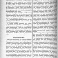 4147 - Page 3608 - Partie scientifique. L'actualité scientifique. La Presse. Indications de l’amygdalectomie à chaud [(La Presse Médicale, 6 novembre 1935)] / L’abcès rétro-pharyngien [(La Presse Médicale, 6 novembre 1935)] / L’hystéro-mucographie [(Revue Française de gynécologie et d’obstétrique, septembre 1935)]