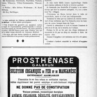 4194 - Page XLVII-3633 - A travers l’officiel. Concours de l'internat des hôpitaux de Paris. Proposition pour le grade de médecin sous-lieutenant de réserve / Un moyen facile et pratique pour appliquer l’oxygénothérapie dans les broncho-pneumonies infantiles
