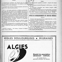4210 - Page III - Ligue médicale de défense professionnelle, (Sou Médical) / Mutualité familiale & professionnelle du corps médical Français / Office de renseignements du concours médical