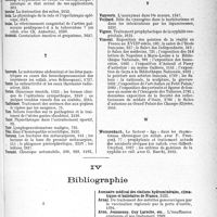 4254 - Page 3681 - Table des matières contenues dans le «Concours Médical». Année 1935. Noms des auteurs / Bibliographie
