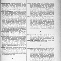 4260 - Page 3687 - Table des matières contenues dans le «Concours Médical». Année 1935. Suppléments Documentaires