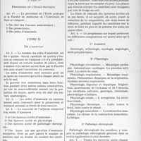 4374 - Page 5073 - Enseignement de la Médecine. Arrêté du 30 avril 1935 portant organisation de l’Ecole pratique de la Faculté de médecine de l’Université de Paris
