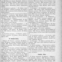 4390 - Page 5085 - Hôpitaux de l'assistance publique de Paris. Répartition des chefs de service, des chefs de clinique, des internes et externes pour l’année 1935-1936. Cochin / Beaujon-Clichy / Beaujon, Paris
