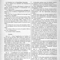 4409 - Page 5100 - Pensions. Décret du 24 août 1935 portant règlement d’administration publique pour l’application de la loi du 22 mars 1935 fixant le statut des grands mutilés de guerre