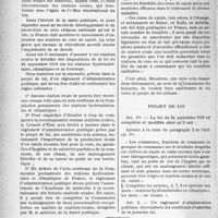 4459 - Page 5142 - Stations uvales. Rapport fait au nom de la Commission des boissons chargée d’examiner le projet de loi adopté par le Sénat, modifiant et complétant la loi du 24 septembre 1919, relative aux stations hydro-minérales, climatiques et de tourisme, par M. Henri Gout, député, (Session ord. — Séance du 21 juin 1935) / Décret du 25 octobre 1935