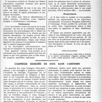 0022 - Page 21 - Partie scientifique. Travaux originaux. Notions pratiques. sur la psittacose, Par M. Pierre Martiou / Compresse demeurée six mois dans l'abdomen