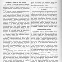 0028 - Page 27 - Partie scientifique. L'actualité scientifique. La Presse. Quand faut-il opérer une ptôse gastrique ? [(Technique chirurgicale, octobre 1936)] / La reprise du pneumothorax thérapeutique en cas de rechute [(La Presse Médicale, 4 juillet 1936)] / La mortalité par diphtérie [(La Presse Médicale, 14 octobre 1936)]