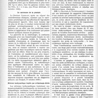 0029 - Page 28 - Partie scientifique. L'actualité scientifique. La Presse. La mortalité par diphtérie [(La Presse Médicale, 14 octobre 1936)] / Le carcinome de la prostate [(Le Scalpel, 17 octobre 1936)] / Névrose tachycardique traitée par stellectomie droite [(Lyon Médical 18 octobre 1936)]