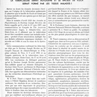 0074 - Page 73 - Propos du jour. La tuberculose serait autogène et le bacille de koch serait formé par les tissus malades ! [J. Noir]