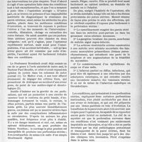 0104 - Page 103 - Partie professionnelle, Hygiène, Assistance, Mutualité, Intérêts corporatifs, Variétés. Bulletin de l’Actualité. La responsabilité professionnelle dans les perforations utérines pendant l’exécution de l’avortement