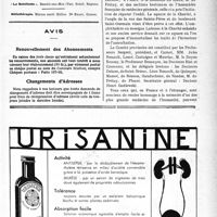 0134 - Page VII-133 - Renseignements / Dernières nouvelles. Une statue de Laennec à Paris