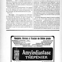 0137 - Page 136-X - Dernières nouvelles. L’Ecole des Parents / Promotions du Service de santé / Fédération des Syndicats médicaux du Finistère / Nécrologie [Docteur Paul Gendre] / Une Conférence du Docteur R. -H. Hazemann au Cercle Claude Bernard