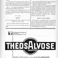 0139 - Page 138-XII - A Travers l’officiel. Enseignement de la médecine / Fiscalité / Pensions militaires / Légion d’honneur / Service de santé militaire