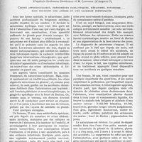 0151 - Page 150 - Partie scientifique. Travaux originaux. La clinique au goût du jour. Les masques du saturnisme hydrique, d’après le Professeur Denéchau et M. Canonne