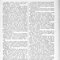 0168 - Page 167 - Partie professionnelle, Hygiène, Assistance, Mutualité, Intérêts corporatifs, Variétés. Bulletin de l’Actualité. Le cabinet médical ou dentaire fait-il partie de l'actif de la communauté conjugale