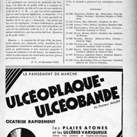 0208 - Page XIII-207 - A Travers l’officiel. Réponses des ministres aux questions des parlementaires. Prélèvement sur les honoraires des membres de la Commission consultative médicale / Ligue médicale de défense professionnelle, « Le Sou Médical »