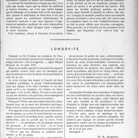 0236 - Page 235 - Partie professionnelle, Hygiène, Assistance, Mutualité, Intérêts corporatifs, Variétés. Bulletin de l’actualité. Les répercussions du chômage sur la morbidité / Longévité