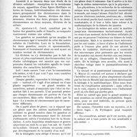 0237 - Page 236 - Partie professionnelle, Hygiène, Assistance, Mutualité, Intérêts corporatifs, Variétés. Bulletin de l’actualité. Où en sommes-nous du problème de l'hérédité ?