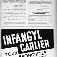 0252 - Page LIII-251 - Correspondance. Fiscalité. Amortissement du prix d’achat des automobiles / Le prix d'une clientèle n’est pas un revenu