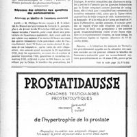 0269 - Page 268-XIV - A Travers l’officiel. Pensions militaires / Réponses des ministres aux questions des parlementaires. Admission au bénéfice de l'assurance-maternité