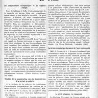 0284 - Page 283 - Partie scientifique. L'Actualité Scientifiques. La Presse. Les complications encéphaliques de la maladie sérique [(Paris Médical, 3 octobre 1936)] / Troubles de la menstruation chez les tuberculeuses à la période de puberté [(La Presse Médicale, 7 octobre 19360] / La forme neurologique du cancer de l’apex pulmonaire [(Annales de Médecine, juillet 1936)] / Le péril tabagique. Le tabagisme [(Paris Médical, 12 sept. 1936)]