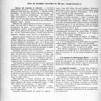 0305 - Page 304 - Partie professionnelle. Reportage professionnel. Nouvelles et informations. Bureau des examens et concours / A la mémoire du physiologiste Pavlov / La longévité humaine