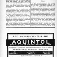0309 - Page 308-L - Correspondance. Accidents. Le tarif des accidents du travail prévu par une assurance individuelle n’est pas opposable au médecin traitant de l’assuré / Rechute après consolidation