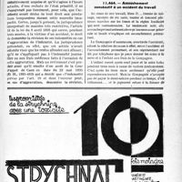 0310 - Page LI-309 - Correspondance. Accidents. Rechute après consolidation / Accouchement consécutif à un accident du travail