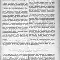 0358 - Page 357 - Partie scientifique. Travaux originaux. La clinique gynécologique au goût du jour. Méfaits de certaines thérapeutiques inopportunes. La possibilité d’erreurs graves dans l’étiologie des métrorrag1ks après la ménopause / Les injections d'eau savonneuse, causes d’infarctus utérins dans les avortements criminels [G. Fischer]