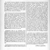 0375 - Page 374 - Partie professionnelle, Hygiène, Assistance, Mutualité, Intérêts corporatifs, Variétés. L’actualité professionnelle. Recrutement et traitements des médecins de l’armée de l’air, de l’amirauté et des services coloniaux en Angleterre