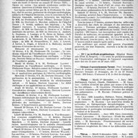 0387 - Page 386 - Partie professionnelle, Hygiène, Assistance, Mutualité, Intérêts corporatifs, Variétés. Faculté de médecine de Paris. Enseignement et actes de la Faculté