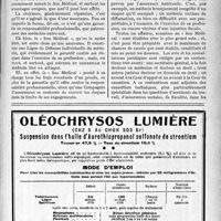 0404 - Page V-403 - Ligue médicale de défense professionnelle, « Le Sou Médical ». Assistance effective du médecin dans tous les procès de conflits d’ordre professionnel conseils juridiques dans toutes les affaires garanties contre la responsabilité professionnelle.