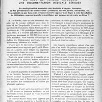 0410 - Page 409 - Propos du jour. Les abus qui rendent impossible une documentation médicale sérieuse