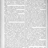 0415 - Page 414 - Partie scientifique. Travaux originaux. Tuberculoses incurables, Par M. P. Ameuille. Sur quoi se juge l’incurabilité de la tuberculose / Conduite à tenir vis-à-vis du tuberculeux incurable