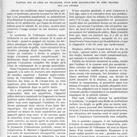 0432 - Page 431 - Partie scientifique. Travaux originaux. La clinique au goût du jour. Un syndrome de Volkmann, reconnu dès le début, peut évoluer favorablement grâce à un geste thérapeutique bien compris, d’après le Professeur agrégé Sénèque. Capital est le rôle du praticien, pour bien reconnaître et bien traiter les cas légers