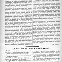 0507 - Page 508 - Partie professionnelle, Hygiène, Assistance, Mutualité, Intérêts corporatifs, Variétés. L'actualité professionnelle. Souvenirs de guerre d'un médecin volontaire alsacien, par le Docteur R. Kayser. Un film remarquable: « Damaged Lives », (Colombia Pictures) / L'éducation physique à l'école primaire