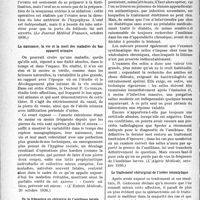 0555 - Page 556 - Partie -scientifique. L'actualité scientifique. La presse. Recherches sur les relations réciproques entre l’hormone gonadotrope de l’antéhypophyse, l’oeuf et la folliculine [(Le Journal Médical Français, octobre 1936)] / La naissance, la vie et la mort des maladies du bas appareil urinaire [(L’Entente. Médicale, 20 octobre 1936)] / De la fréquence en chirurgie de l’amibiase larvée [(L’Algérie Médicale, octobre 1936)] / Le traitement chirurgical de l’ictère hémolytique [(La Presse Médicale, 2 décembre 1936)]