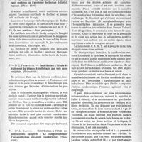 0562 - Page 563 - Partie -scientifique. L'actualité scientifique. Les thèses. La supériorité de l’héliothérapie moderne sur l’ancienne technique héliothérapique, par Dr L. Rubin. (Thèse 1936) / Contribution à l’étude du traitement du tétanos. Sérothérapie par voie sous- occipitale, par Dr C. Fromentin. (Thèse 1936) / Contribution à l’étude des médicaments camphrés : Le camphosulfonate d’hexaméthylène tétramine (camformine), par Dr A. Kaswin. (Thèse 1936)