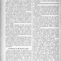 0567 - Page 568 - Partie professionnelle, Hygiène, Assistance, Mutualité, Intérêts corporatifs, Variétés. Bulletin de l’Actualité. Loi des pensions — prescriptions pharmaceutiques mise en cause du médecin