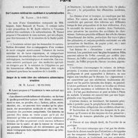 0626 - Page 627 - Partie scientifique. L’actualité scientifique. Les Sociétés Savantes. Paris. Académie de médecine. Sur l'examen médical des candidats à la naturalisation, (19-4-1937) / Danger de la vente libre des substances alimentaires irradiées, (22-12-1936) / Le « chromisme » et sa prophylaxie, (22-12-1936)