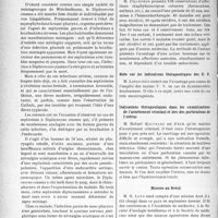 0627 - Page 628 - Partie scientifique. L’actualité scientifique. Les Sociétés Savantes. Paris. Société médicale des hôpitaux de- Paris. Un cas mortel de septicémie à « diplococcus crassus » avec endocardite, (30-10-1936) / Société de médecine de Paris, Séance du 13 novembre 1936. Hémocrinothérapie dans les affections staphylococciques cutanées / Note sur les indications thérapeutiques des U. V / Indications thérapeutiques dans les complications de l’avortement criminel et lors des perforations de l’utérus / Mission au Brésil