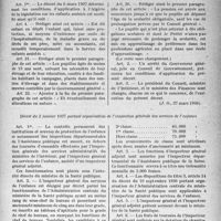 0672 - Page 673 - Assistance Sociale. Décret du 23 mars 1936 sur l'organisation du Service des enfants assistés en Algérie / Décret du 2 janvier 1937 portant organisation de l’inspection générale des services de l'enfance