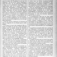 0702 - Page 703 - Partie scientifique. Travaux originaux. Les fistules oeso-trachéales dans le cancer de l’œsophage, d’après MM. Ch. Aubertin et A. Pergola