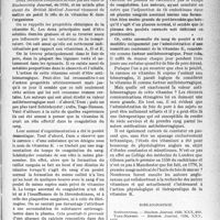 0706 - Page 707 - Partie scientifique. Travaux originaux. La vitamine k est-elle antihémorragique ?, par Pierre Labignette