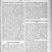 0710 - Page 711 - Partie scientifique. L’actualité scientifique. La Presse. Les rachialgies consécutives à la ponction lombaire [(Le Bulletin Médical, 12 décembre 1936)] / Diagnostic de la blennorragie [(Revue Médicale Française, décembre 1936)] / L’épreuve de la phénolsulfonephtaléine en un quart d’heure [(La Presse Médicale, 21 décembre 1936)] / Dystocie des épaules [(La Puériculture, 10 novembre 1936)]