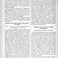 0713 - Page 714 - Partie scientifique. L’actualité scientifique. Les Sociétés Savantes. Paris. Société médicale des hôpitaux de Paris. Cachexie hypophysaire, (13-11-1936) / Épisodes d’expectoration bacillifère dans les abcès du poumon, (20-11-1936) / Érythème noueux au cours de la maladie de Nicolas-Favre, (6-11-1936)